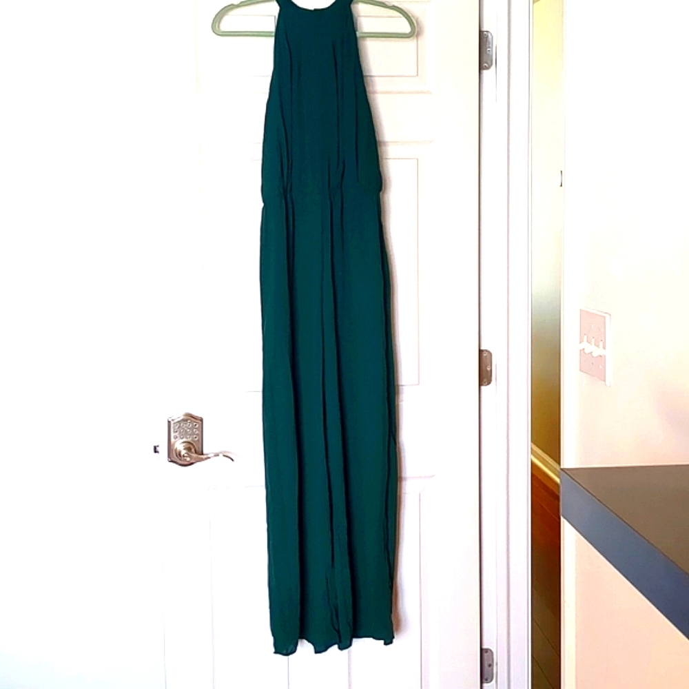 Shein Evolushein Solid cut out back Jumpsuit - Picture 2 of 4